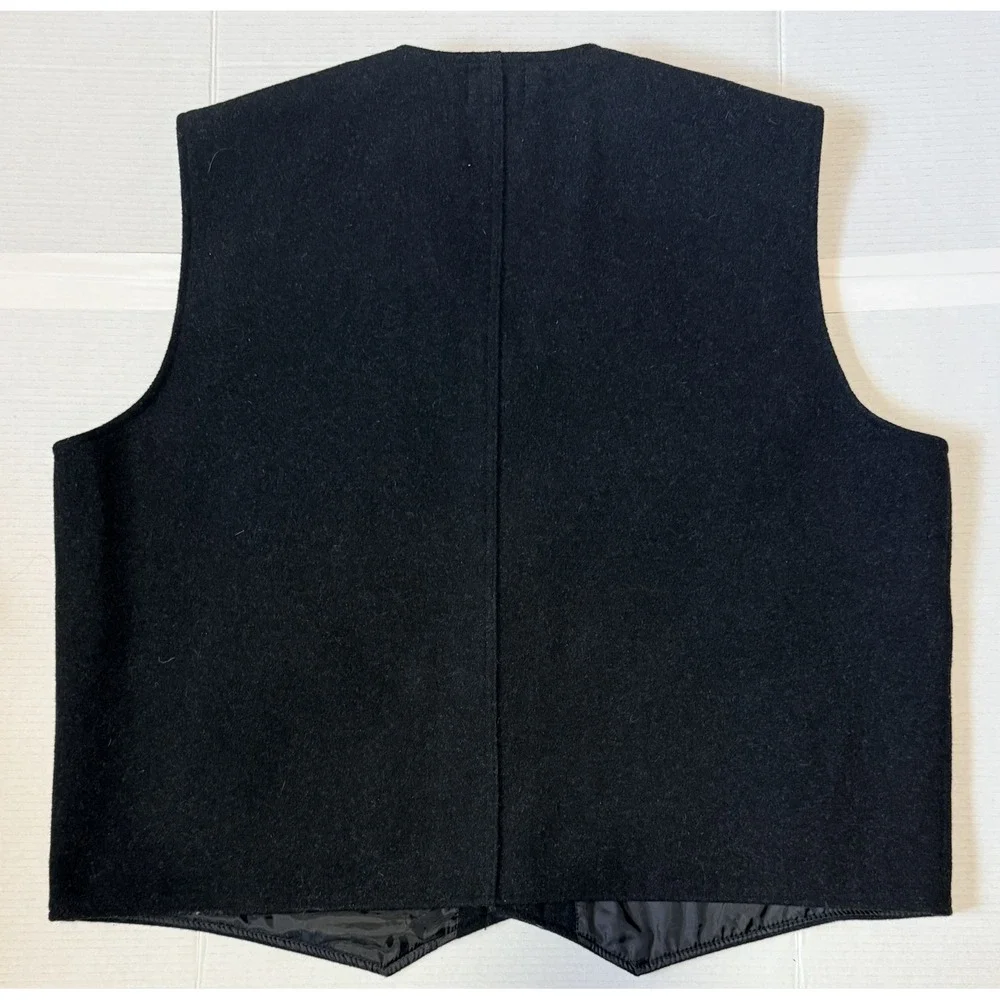 WYOMING TRADERS - Men's Vest - 100% Virgin Wool Lined Western - XXXL 3X-Large